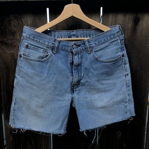 Levi cut-off shorts